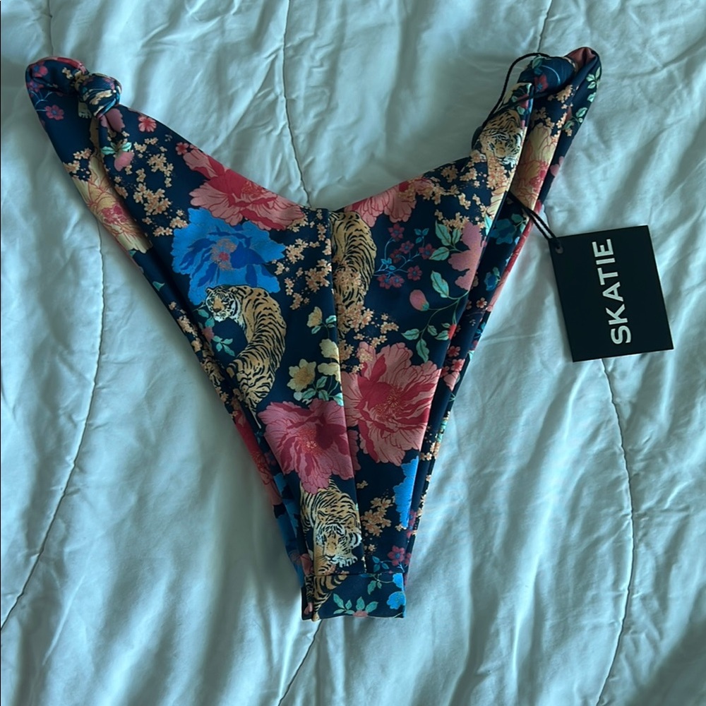 Skatie Floral Bikini Bottom - Picture 2 of 2